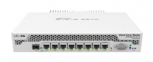 Mikrotik RouterBoard CCR1009-7G-1C-PC with 8x Gig. Lan, 1xSFP, 9 cores CPU,1GB RAM, RouterOS L6