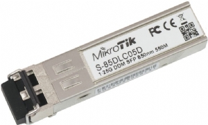 MIKROTIK 550m Multi mode, 1.25Gb, 850nM SFP Module (S-85DLC05D)